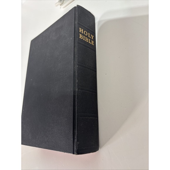 Holy‎ Bible Placed By The Gideon's 1961 Vintage Religious Hardcover Book - Picture 4 of 10